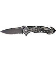 Mtech Flaming Skull rescue linerlock