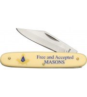 Bear Hunter Masonic Novelty Knife
