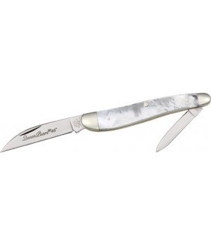 Queen Premium Mother of Pearl 
Wharncliff 2 Blade