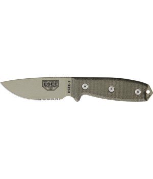 ESEE Model 3 Part Serrated