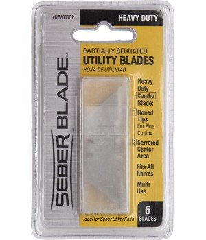 Seber Utility Knife Five Pack 
Replacement Blades