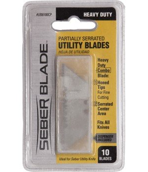 Seber Utility Knife Ten Pack 
Replacement Blades