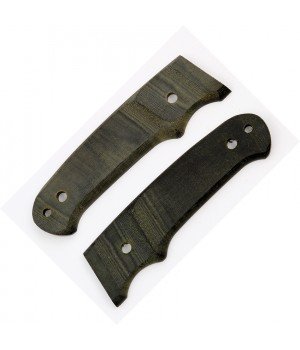 Schrade Handle Material Green Micarta 
Pair