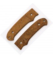Schrade Handle Material Brown 
Pair