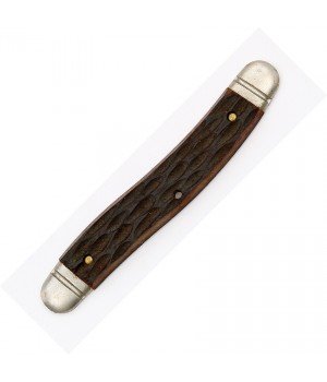 Schrade Handle Material Brown 
Single