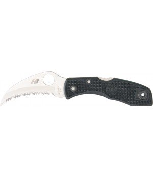 Spyderco Tasman Salt Black  
FRN handles