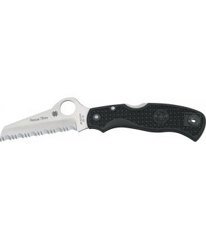 Spyderco Rescue 79mm Black 
handles