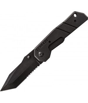 Schrade Black Tanto Linerlock