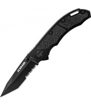 Schrade Black Extreme Tanto 
Linerlock
