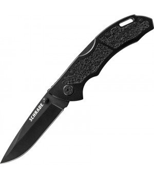Schrade Black Drop Point 
Lockback