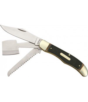 Schrade Old Timer® Folding 
Hunter with Hatchet