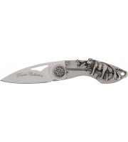 Schrade Pewter Folder Buffalo