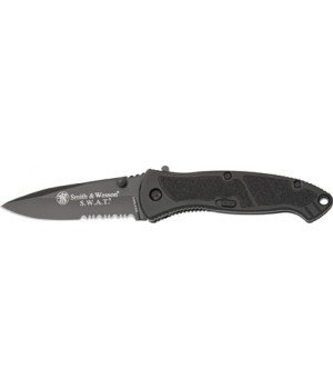 S&W Black S.W.A.T. Linerlock