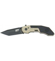 S&W M&P (Military & Police) 
Linerlock. Standard edge blade