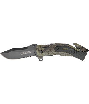 Tac Force Rescue Linerlock A/O 
- Sniper
