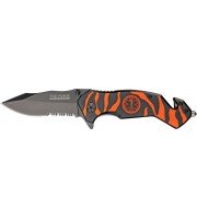 Tac Force Zebra Stripe Rescue linerlock