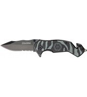 Tac Force Zebra Stripe Rescue linerlock
