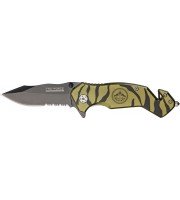 Tac Force Zebra Stripe Rescue linerlock