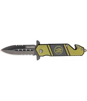 Tac Force Rescue Linerlock -army