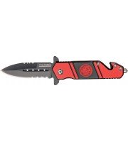 Tac Force Rescue Linerlock -fire department