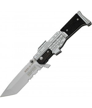 Tac Force A/O Speedster Gun 
Shaped Linerlock