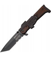 Tac Force A/O Speedster Gun 
Shaped Linerlock
