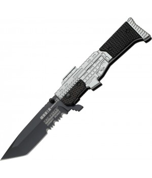 Tac Force A/O Speedster Gun 
Shaped Linerlock