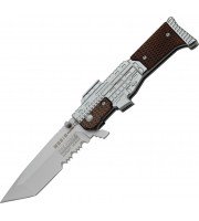 Tac Force A/O Speedster Gun 
Shaped Linerlock