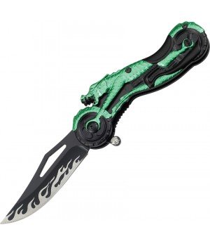Tac Force A/O Dragon 
Motorcycle Speedster Fantasy Linerlock