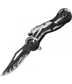 Tac Force A/O Dragon 
Motorcycle Speedster Fantasy Linerlock
