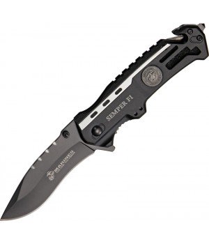 Marines Rescue Linerlock