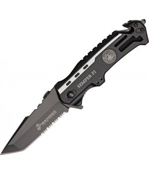 Marines Rescue Linerlock