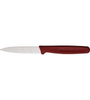 Victorinox Red Serrated Paring 
Knife